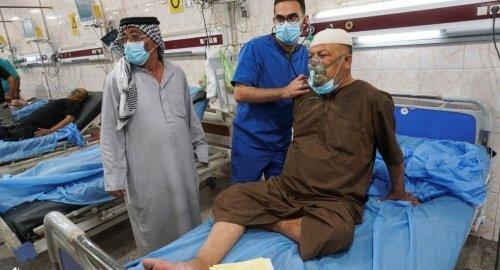 طوفان گرد و غبار ۵۰۰ نفر را در عراق راهی بیمارستان کرد
