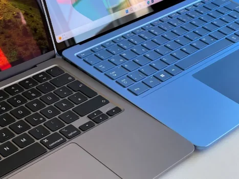 سرفیس لپ تاپ ۷ در برابر مک بوک ایر M3