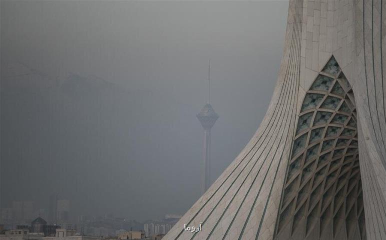 هوای تهران در وضعیت ناسالم برای گروههای حساس