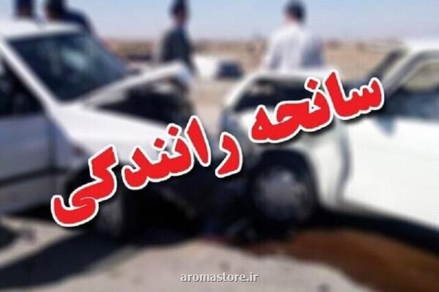 تصادف 2 خودرو در بزرگراه باکری 8 مصدوم برجای گذاشت