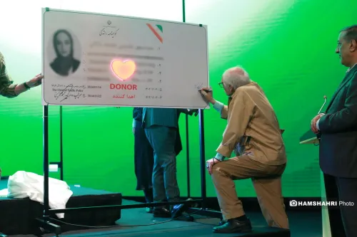 جزییات درج نشان اهدای عضو بر گواهی نامه های رانندگی