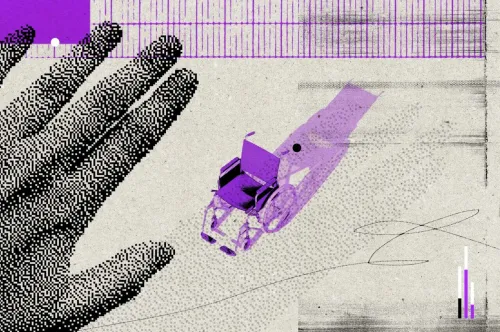 ضرب و شتم مددجوی دارای معلولیت شدید