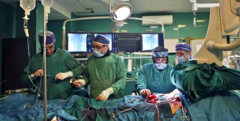 جراحی آنوریسم قفسه سینه و شكمی با تكنولوژی تركیبی MFM