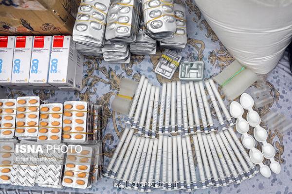 كشف ۲ میلیون و ۷۰۰ هزار قرص و داروهای كمیاب در تهران